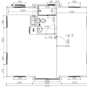 19X20FT 2 Bedroom Foldable House - Image 5