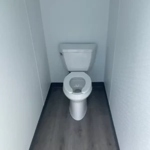 20ft Portable Restrooms With Five Separate Bathroom Stalls - Image 4