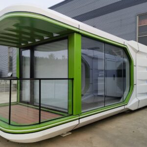 Light Steel Resort Style Waterproof Luxury Modular House Prefabricated Large Capsule Cabin - Image 9