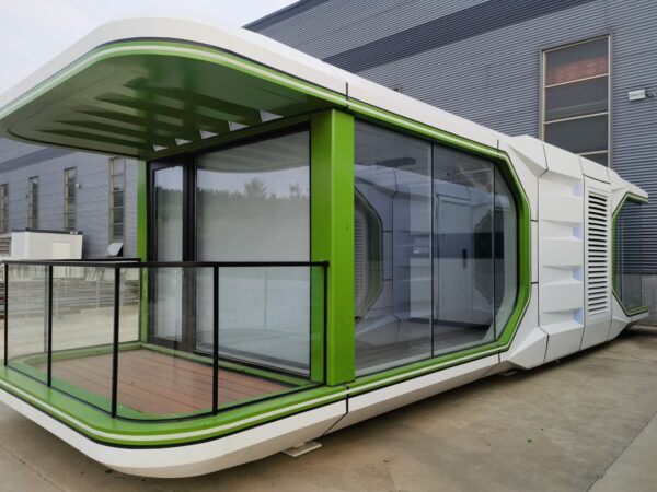 Light Steel Resort Style Waterproof Luxury Modular House Prefabricated Large Capsule Cabin - Image 9