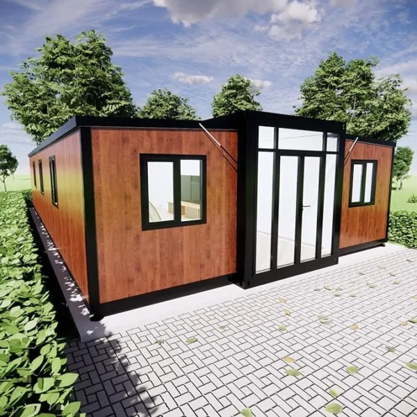 Portable Prefab House with 3 Bedrooms