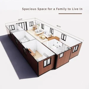 Portable Prefab House with 3 Bedrooms - Image 7