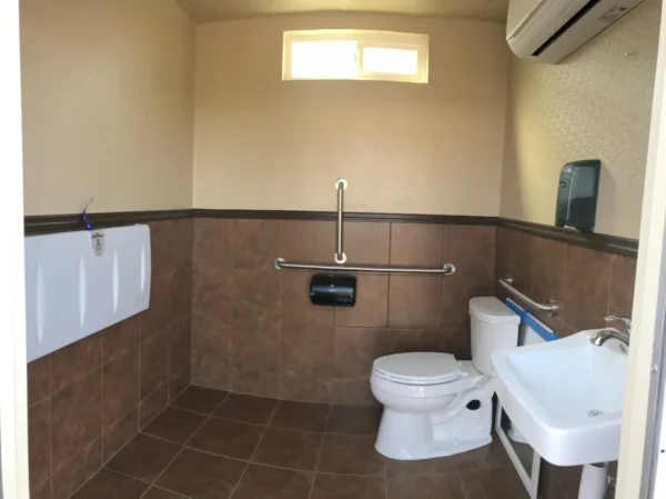Shipping Container Restroom (Conex Portable Bathroom) - Image 4