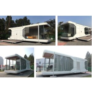Camping House Elegance Container House Best Quality Prefab House Hot-selling Disassembled or Assembled Space Capsule ready to ship - Image 3