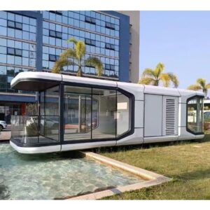 Camping House Elegance Container House Best Quality Prefab House Hot-selling Disassembled or Assembled Space Capsule ready to ship - Image 6