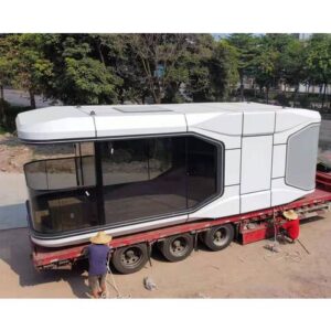Removable Homes Prefab Capsule House with Bathroom Sunshine Room AI Voice Control Tiny House Villas - Image 2