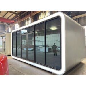 High quality luxury modern modular apple cabin container house of Bottom Price prefab space capsule house - Image 2