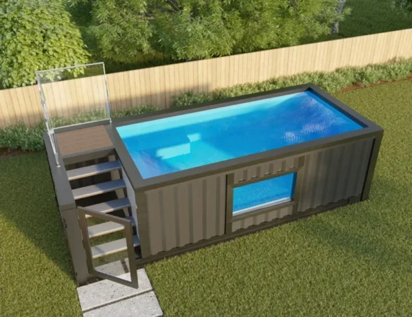 shipping container swimming pool